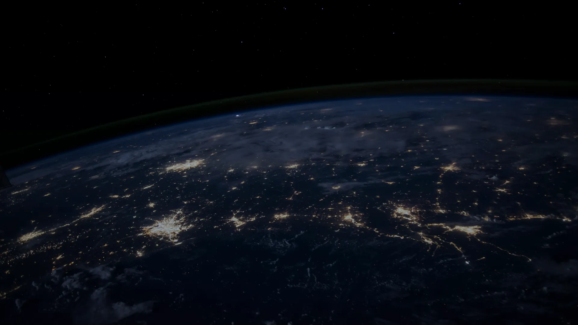 A vast field of information entering a computational transformation and condensing into a compact, highly structured luminous state.